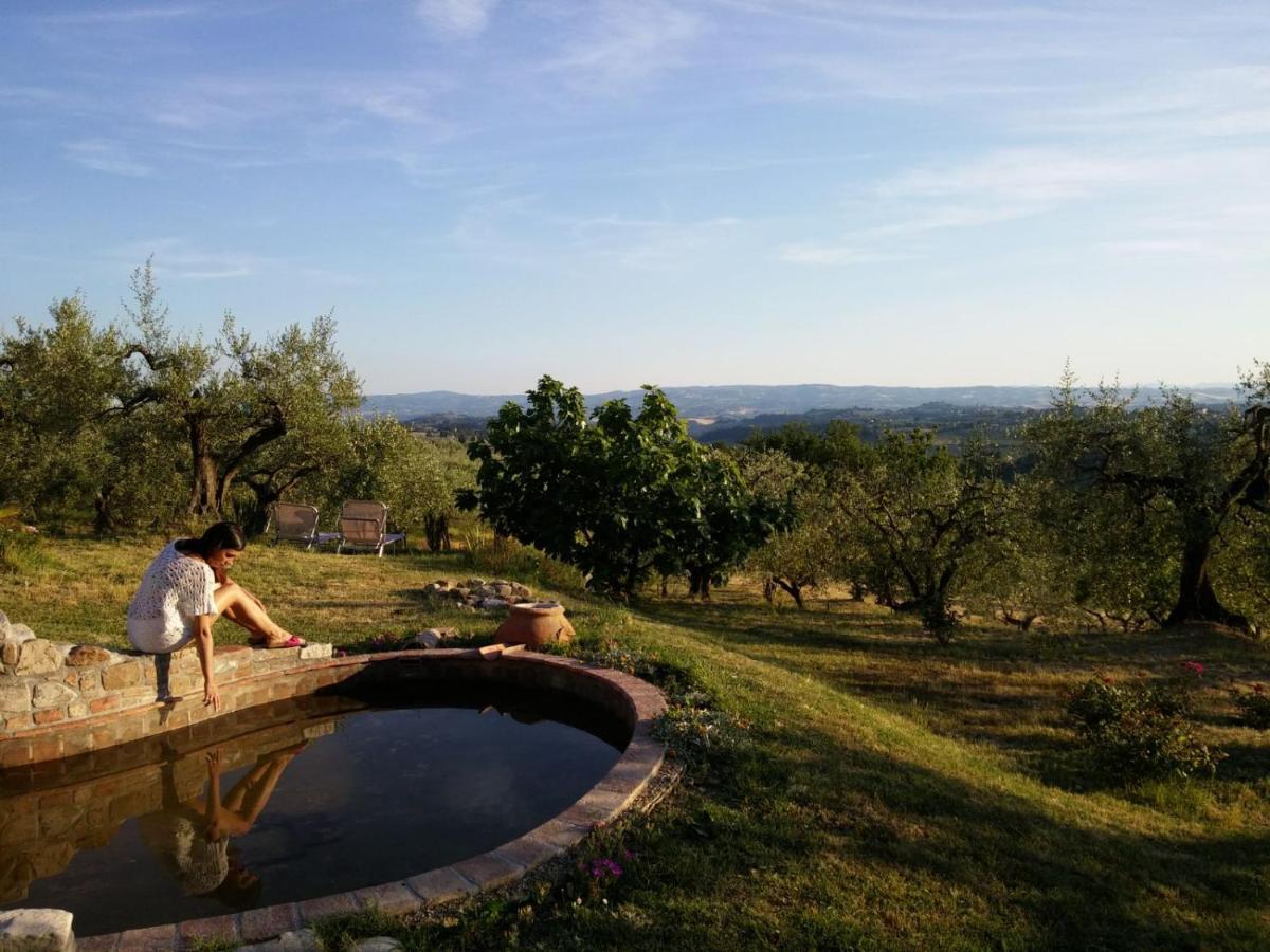Nido Di Rondine Apartman Montespertoli Szoba fotó